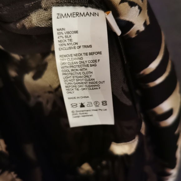 New ZIMMERMANN ladybeetle devore dress - Picture 9 of 9